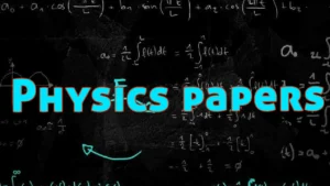 gtu physics papers